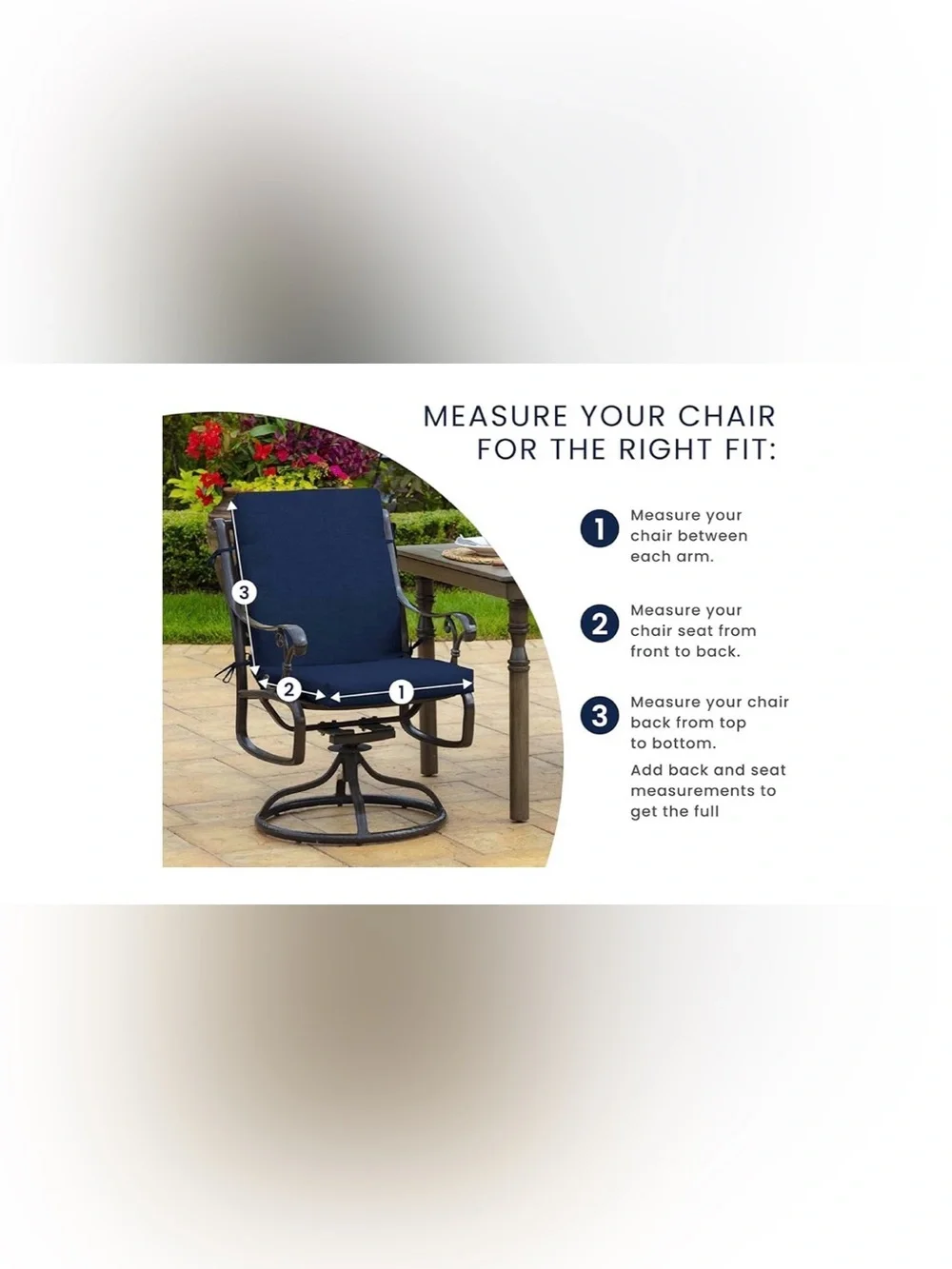 (Set of 2) Outdoor Dining Chair Cushion, 20 x 20, Rain-Proof, Fade Resistant